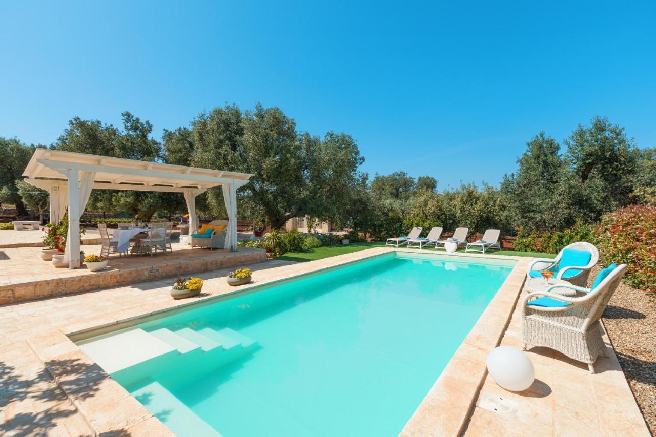 Trullo Milu Villa San Michele Salentino Bagian luar foto