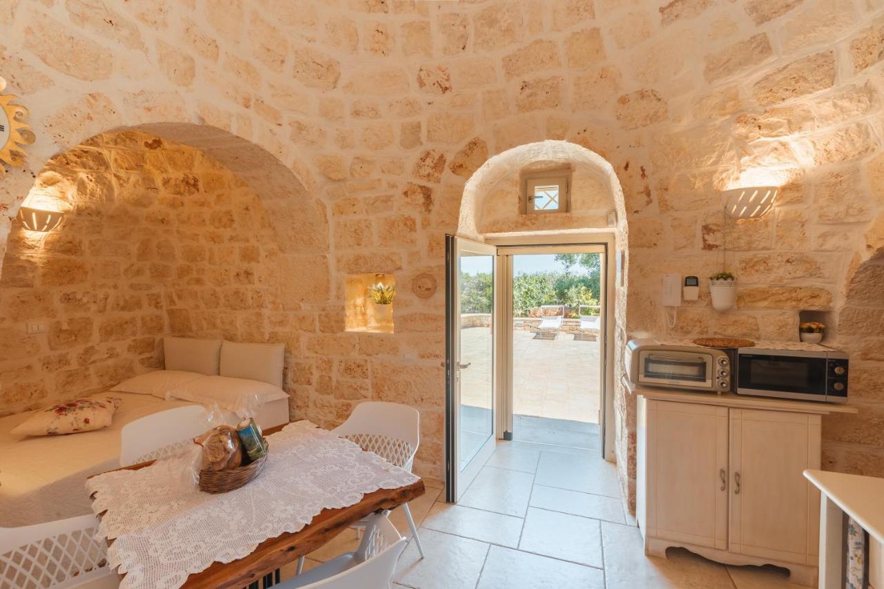 Trullo Milu Villa San Michele Salentino Bagian luar foto